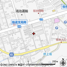 桜台南公民館周辺の地図