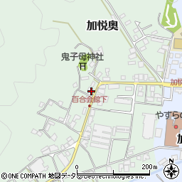 京都府与謝郡与謝野町加悦奥83周辺の地図