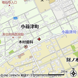鳥取県境港市小篠津町557-2周辺の地図