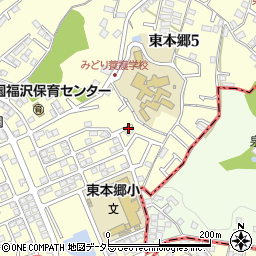 東本郷第五公園周辺の地図