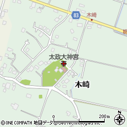 太政大神宮周辺の地図