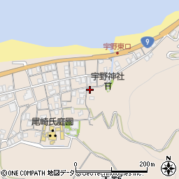 鳥取県東伯郡湯梨浜町宇野828周辺の地図