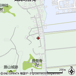 鳥取県鳥取市気高町勝見166周辺の地図