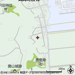 鳥取県鳥取市気高町勝見167周辺の地図