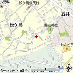 千葉県市原市松ケ島17-5周辺の地図