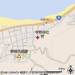 鳥取県東伯郡湯梨浜町宇野816周辺の地図