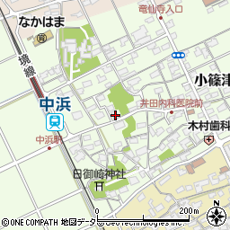 鳥取県境港市小篠津町960-2周辺の地図