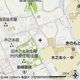 滋賀県長浜市木之本町木之本640周辺の地図