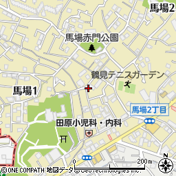 宇井酒店周辺の地図