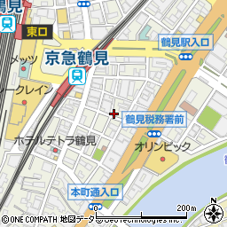鶴見　中華居酒屋　香南厨房（こうなんちゅうぼう）周辺の地図