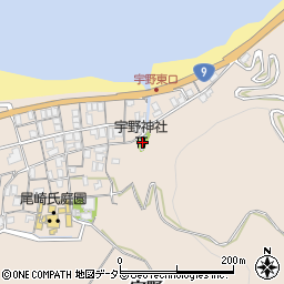 鳥取県東伯郡湯梨浜町宇野813周辺の地図