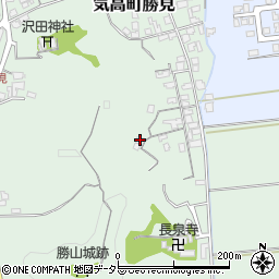 鳥取県鳥取市気高町勝見121-3周辺の地図