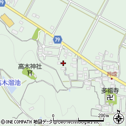 岐阜県山県市高木151周辺の地図