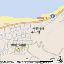 鳥取県東伯郡湯梨浜町宇野802周辺の地図