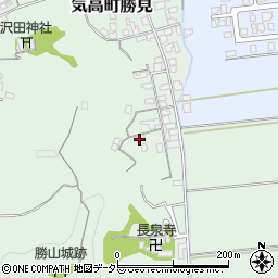 鳥取県鳥取市気高町勝見123周辺の地図