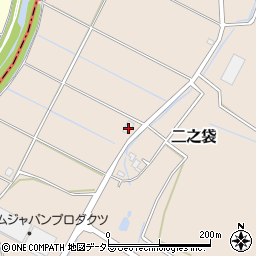 千葉県東金市二之袋646周辺の地図