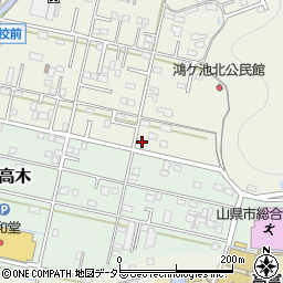 岐阜県山県市東深瀬868周辺の地図