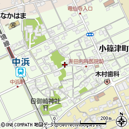鳥取県境港市小篠津町948周辺の地図