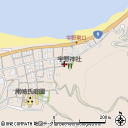 鳥取県東伯郡湯梨浜町宇野807周辺の地図