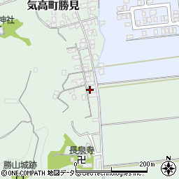 鳥取県鳥取市気高町勝見126周辺の地図