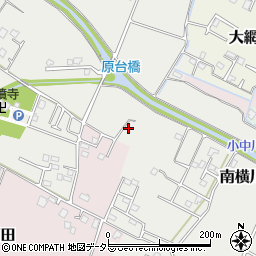 千葉県大網白里市南横川2099-4周辺の地図