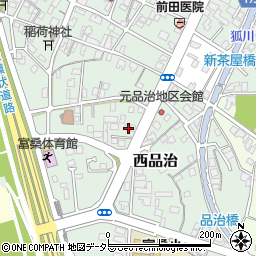 鳥取県鳥取市西品治305-4周辺の地図