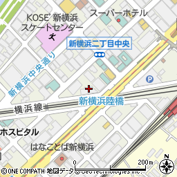 新横浜ピアノ音楽教室周辺の地図