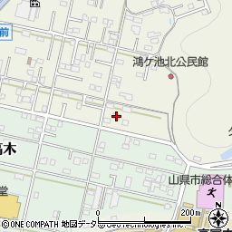 岐阜県山県市東深瀬870周辺の地図