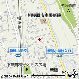 神奈川県相模原市南区磯部1201周辺の地図