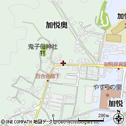 京都府与謝郡与謝野町加悦奥53周辺の地図