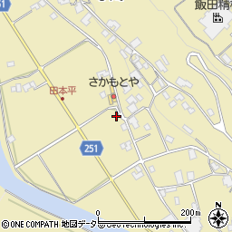 長野県下伊那郡喬木村6983周辺の地図