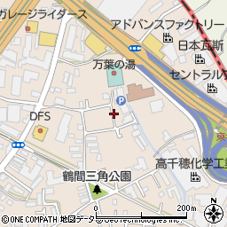 東京都町田市鶴間周辺の地図