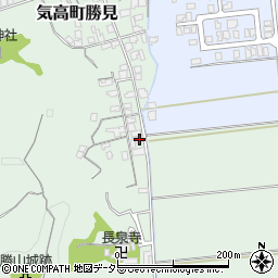 鳥取県鳥取市気高町勝見132周辺の地図