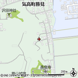 鳥取県鳥取市気高町勝見118周辺の地図