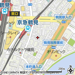 カラオケ館 鶴見駅前店周辺の地図