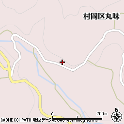 兵庫県美方郡香美町村岡区丸味550周辺の地図