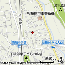 神奈川県相模原市南区磯部1201-7周辺の地図