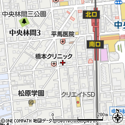 キャッスル町田周辺の地図