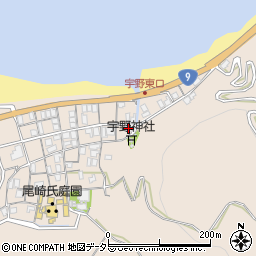 鳥取県東伯郡湯梨浜町宇野811周辺の地図