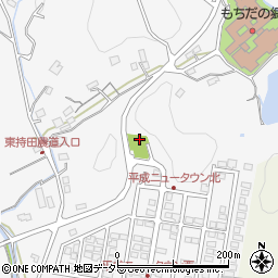平成北街区公園周辺の地図
