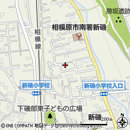 神奈川県相模原市南区磯部1201-8周辺の地図