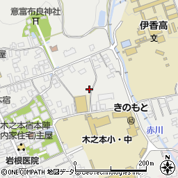 滋賀県長浜市木之本町木之本617周辺の地図