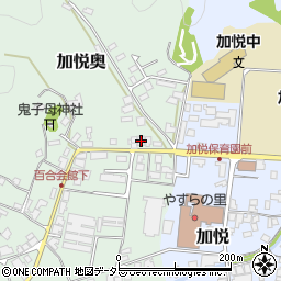 京都府与謝郡与謝野町加悦奥58周辺の地図