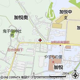 京都府与謝郡与謝野町加悦奥58-2周辺の地図