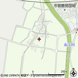 鳥取県鳥取市気高町八幡周辺の地図