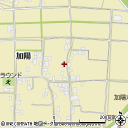 兵庫県豊岡市加陽871周辺の地図