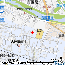 飯田市歴史研究所周辺の地図
