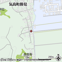 鳥取県鳥取市気高町勝見127周辺の地図