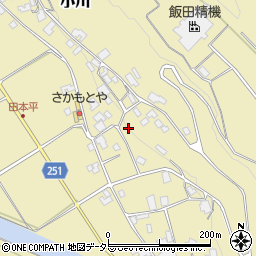 長野県下伊那郡喬木村6215周辺の地図