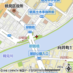 潮鶴橋公園周辺の地図